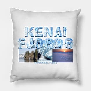 Kenai Fjords National Park Pillow