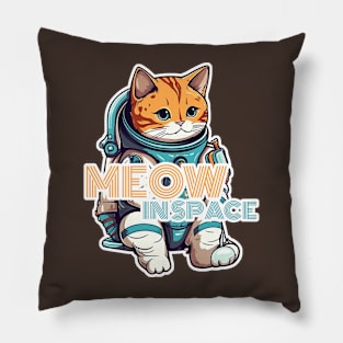 Astronaut cat Pillow