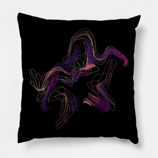 The Inquiring Apparition Pillow