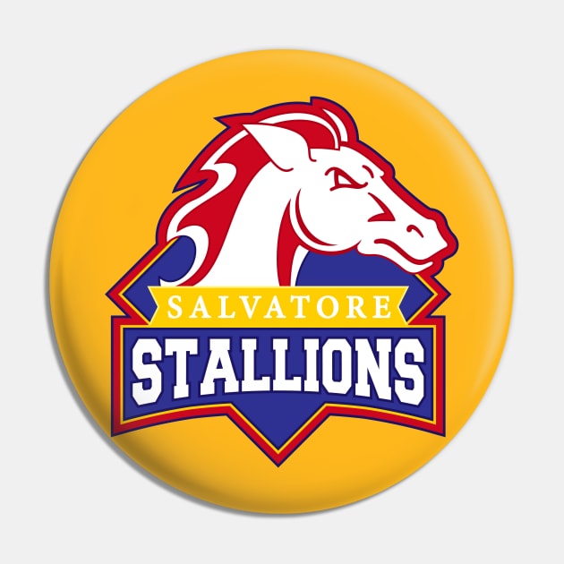 Legacies - Salvatore Stallions Pin by BadCatDesigns