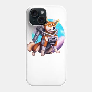 Shiba Inu Cyborg Phone Case