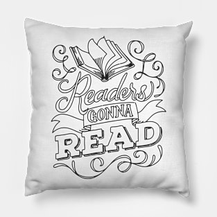 Readers Gonna Read Pillow