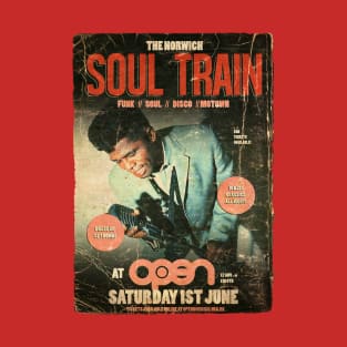 POSTER TOUR - SOUL TRAIN THE SOUTH LONDON 153 T-Shirt