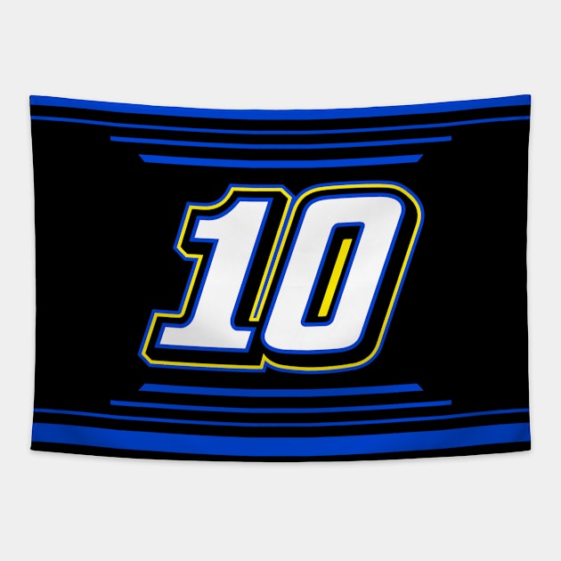 Noah Gragson #10 2024 NASCAR Design Tapestry by AR Designs 