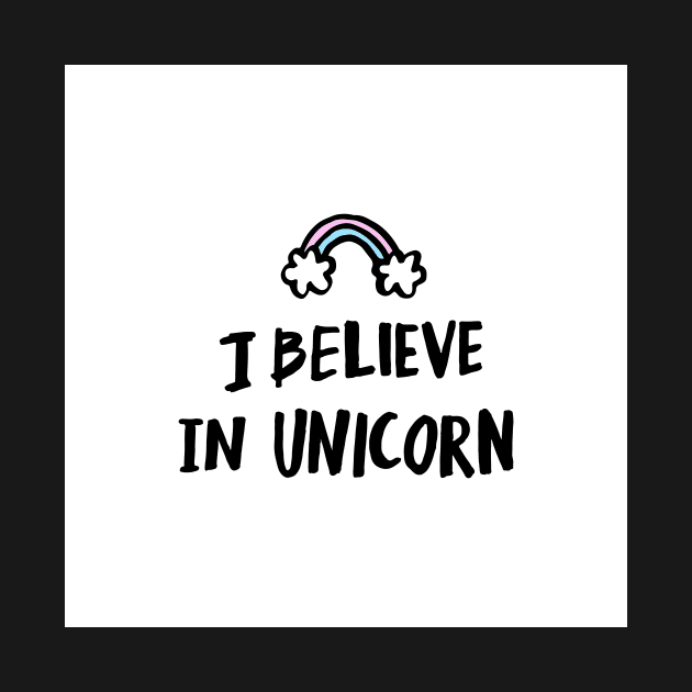 I believe in unicorn! by Viaire