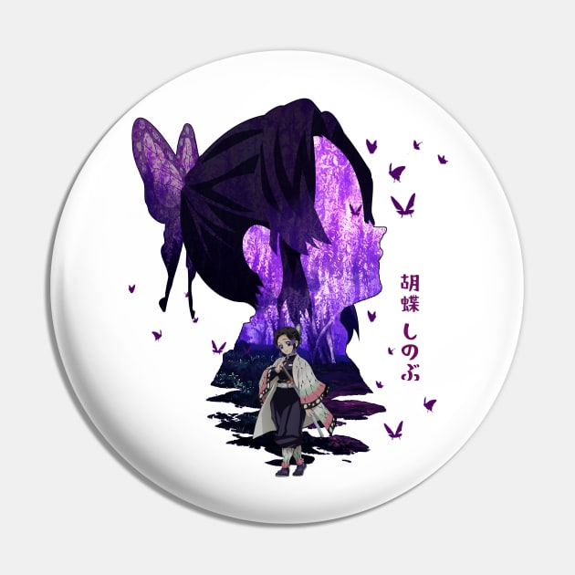 Shinobu Kocho Butterfly Pin by Gonpachiro