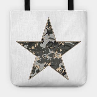 Camouflage Star Tote