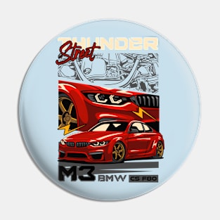 Thunder Street M3 F80 Pin