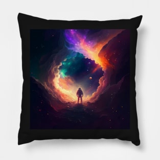 Journey Through the Galaxy Pillow