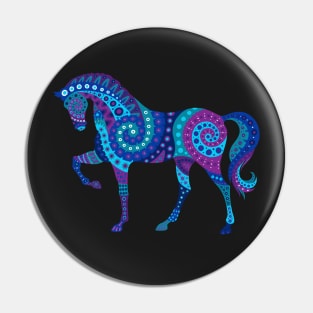 Horse Art Pin