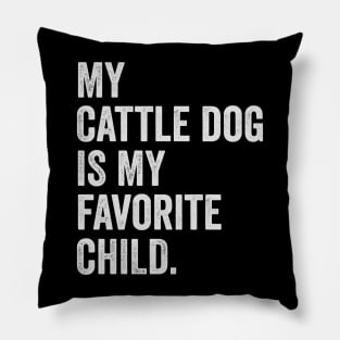 cattle dog Pillow