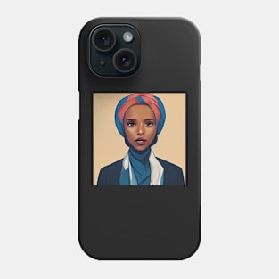 Ilhan Omar | Comics style Phone Case