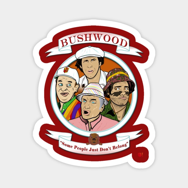 Caddyshack - Bushwood Magnet by MonkeyBubble