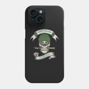 Luck Favors the Prepared Phone Case