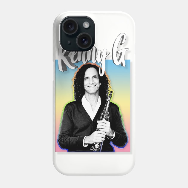 Retro 80s Kenny G Aesthetic Design Phone Case by DankFutura