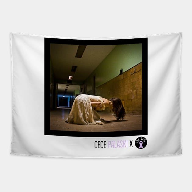 Artist Special - Cece Palaski (Dark) Color (Hallway) Tapestry by The GCAP Shirts and Merch