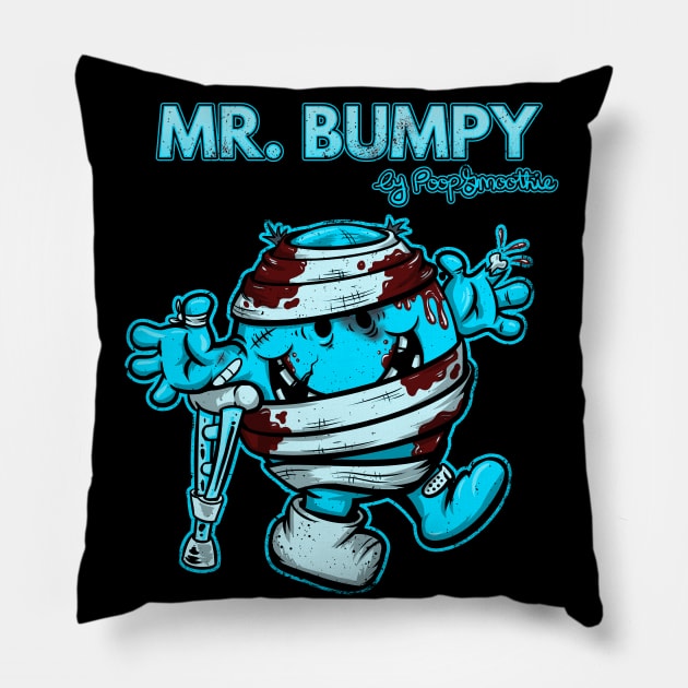 Mr. Bumpy Pillow by poopsmoothie