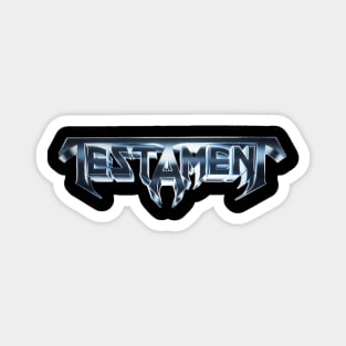 Testament Band Logo Magnet