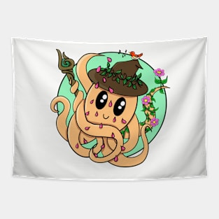 Octopus Druid- Dungeons and Dragons Tapestry