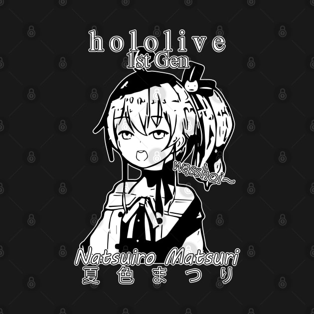 Natsuiro Matsuri 1st Gen Hololive by TonaPlancarte