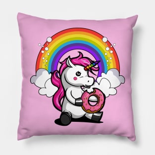 Unicorn Donut Pillow