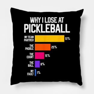 Why I Lose at Pickleball Pillow