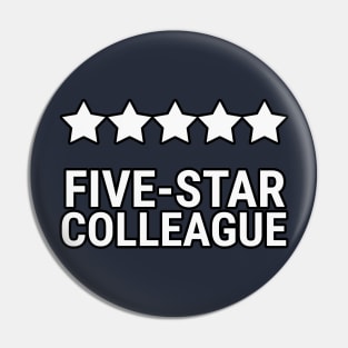 Five star colleague Pin