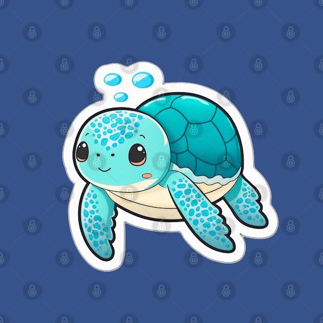 Cute sea turtle by NATLEX