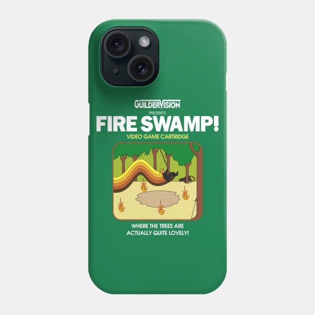 Fire Swamp Arcade Phone Case by stevegoll68