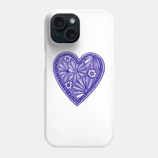 Flowers in a heart Phone Case