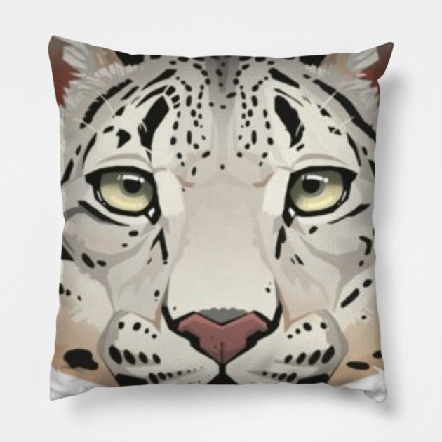 Snow Leopard Face The Lion King Pillow Teepublic Au