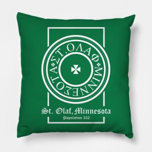 St Olaf, Minnesota Pillow