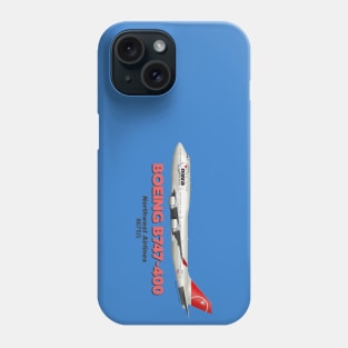 Boeing B747-400 - Northwest Airlines Phone Case