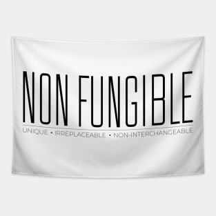 Non Fungible – BLACK Tapestry