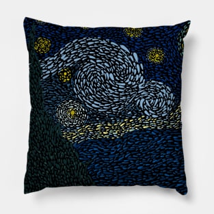 Starry Night Pillow