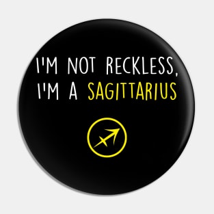 Sagittarius Funny Pin