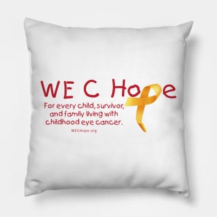 WE C Hope Lg Ribbon Alt Tagline Pillow