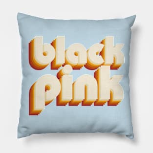 black pink Pillow