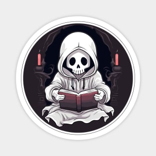 Grim Reaper Book Lover Magnet