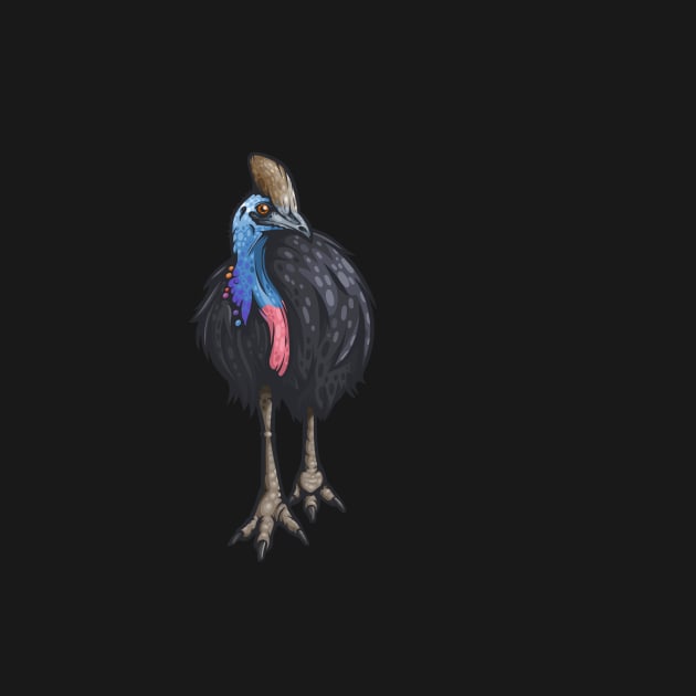 Southern Cassowary by Ginboy