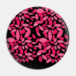 Pink Leaf  Design Pin