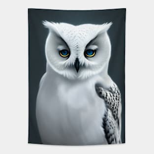 White owl design Tapestry