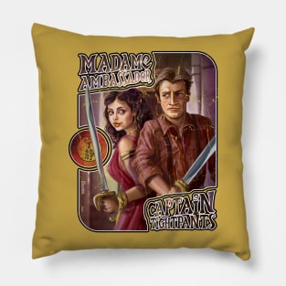 Firefly: Madame Ambassador & Captain Tightpants Pillow