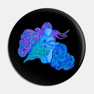 Aquarius Zodiac Sign Pin