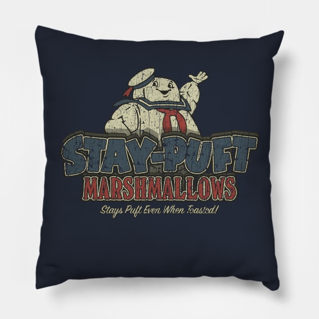 Stay Puft Marshmallows 1984 Pillow by JCD666