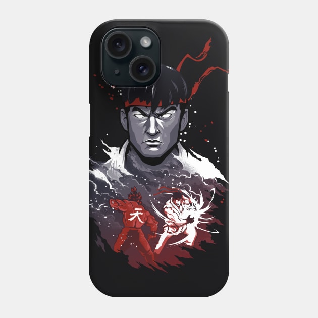 Ryu VS Akuma Phone Case by Hulkey