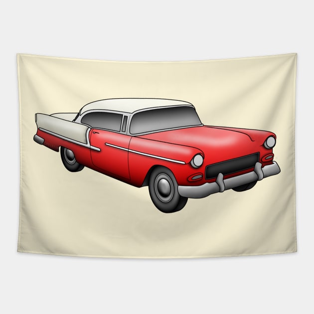 1955 Chevrolet Bel Air Tapestry by SeattleDesignCompany