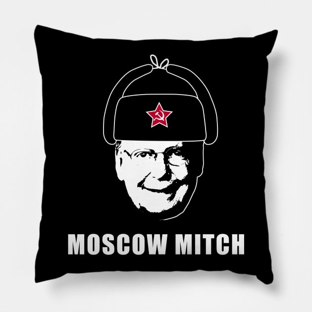 Moscow Mitch Pillow by cartogram