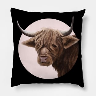 Highland Cow Pillow