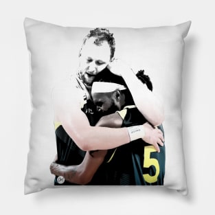 Joe and Patty - Aussie boomer's basketball legends Pillow